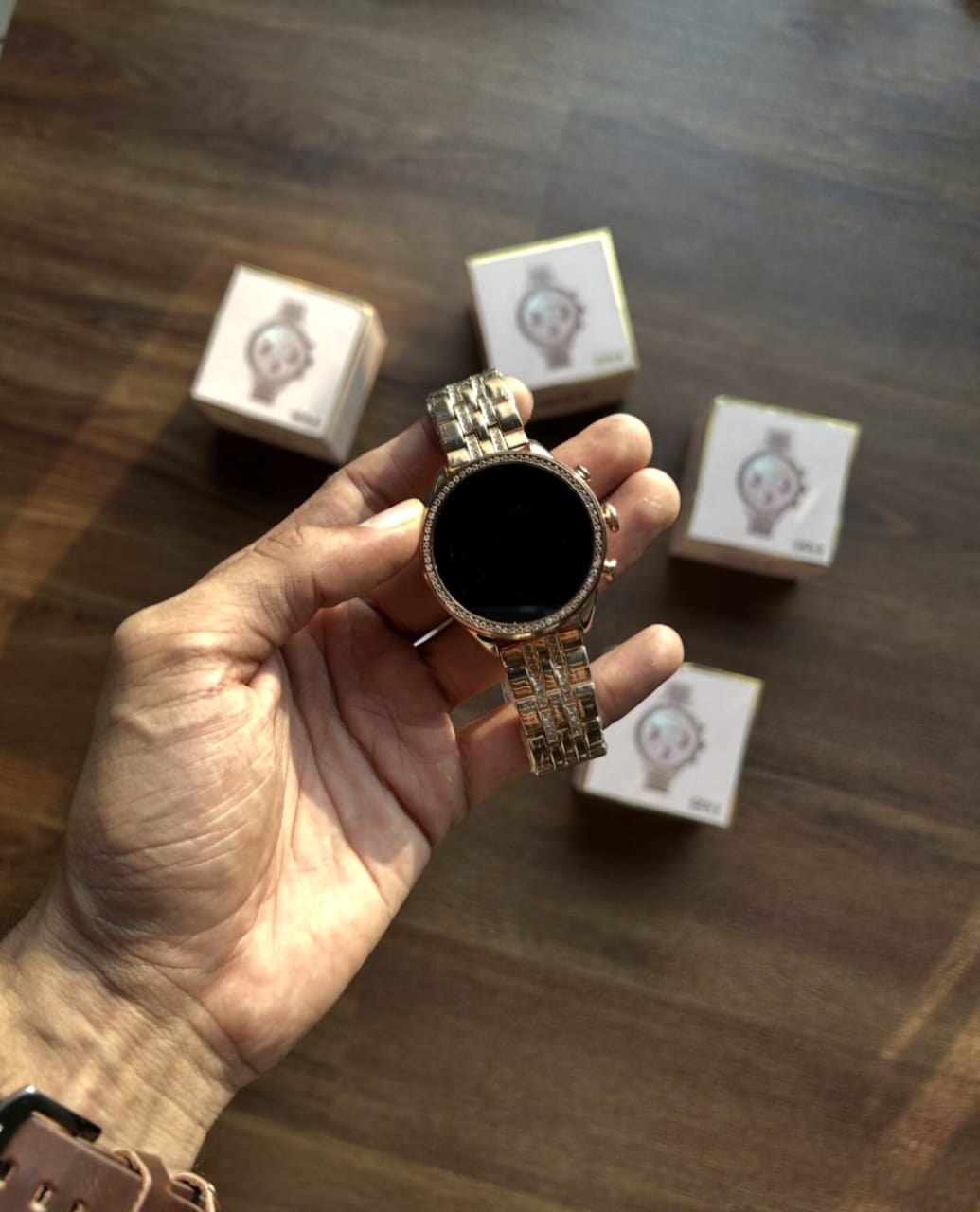 Gen9 Smartwatch for Girls & Women with Metal Strap & HD Display, Bluetooth Calling, 100+ Watch Faces, Health Tracker, Sports Modes